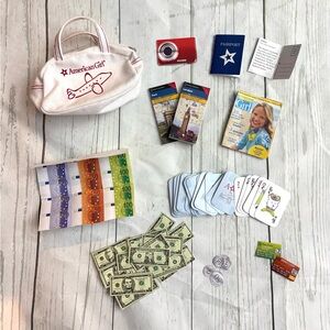 American Girl travel airplane bag